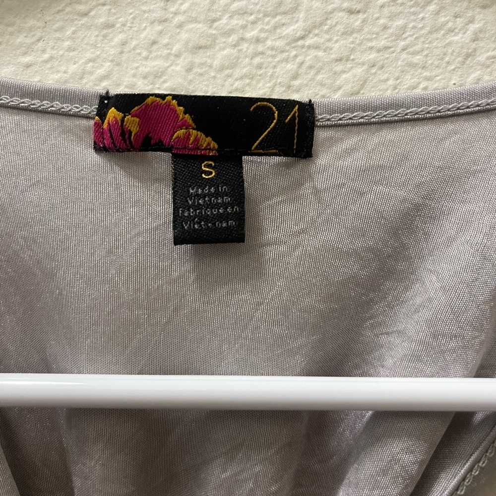 Forever 21 Gray Draped Camisole - Picture 3 of 4
